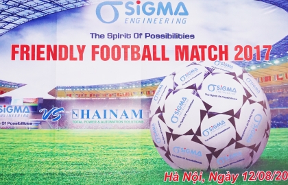 Sigma – Hai Nam: A super friendly football match 